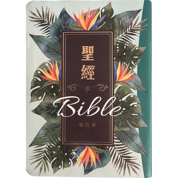 聖經-和合大字彩皮神版紅字索引(翠綠款)