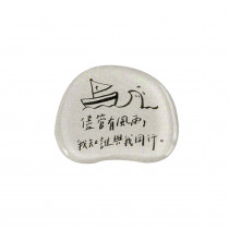 壓克力磁鐵-帆船(灰)