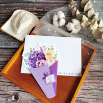 花束卡片-尊貴紫